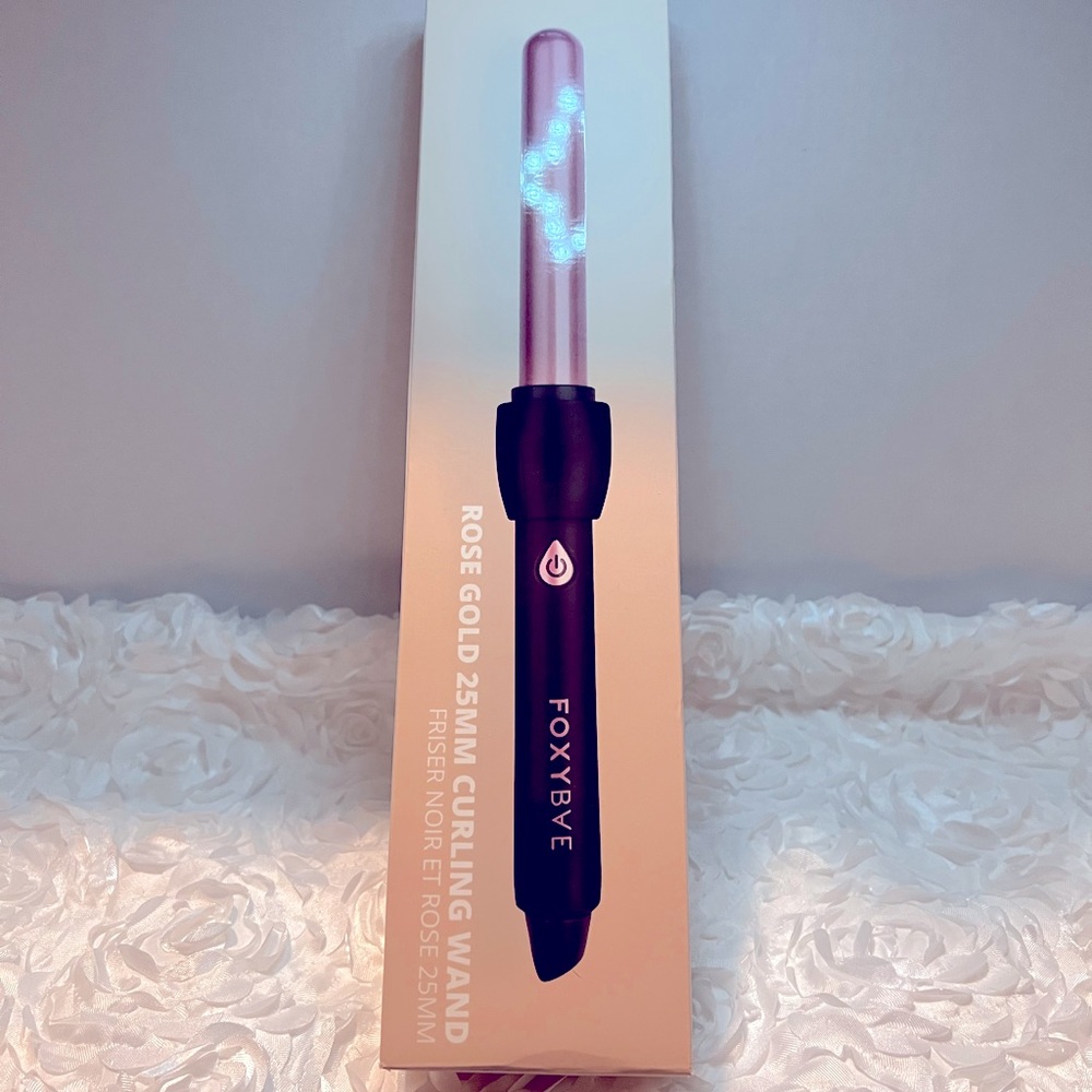 Rose Gold 25mm Wand from FOXYBAE.